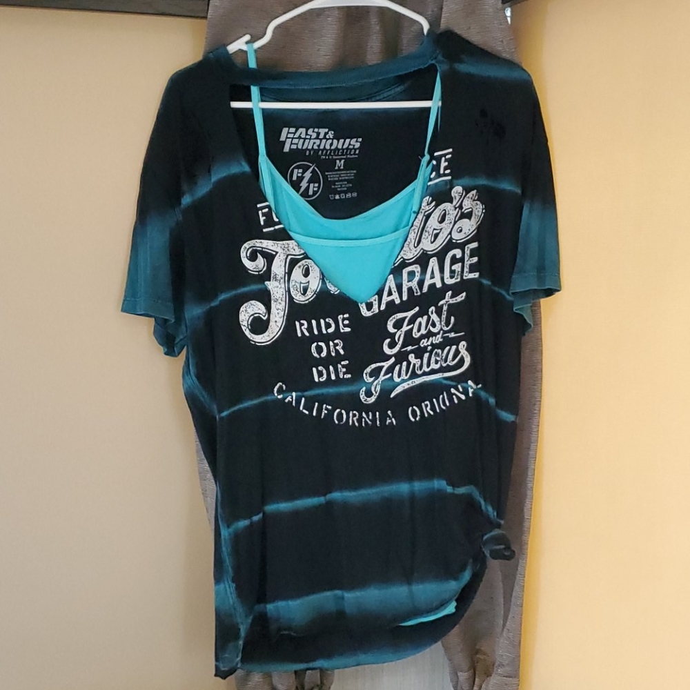 Affliction shirt. Fast & Furious.